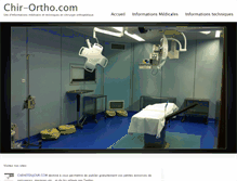 Tablet Screenshot of chir-ortho.com